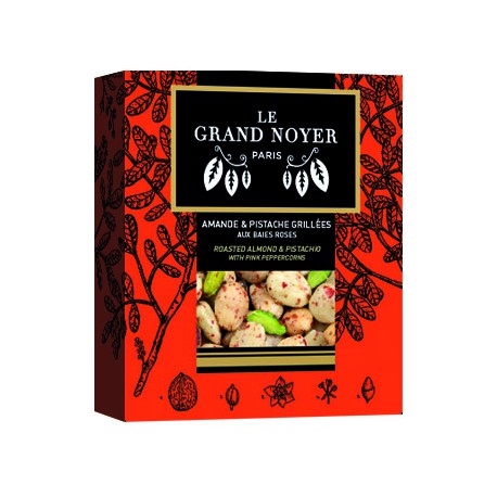 Amande & Pistache Grillées aux Baies Roses